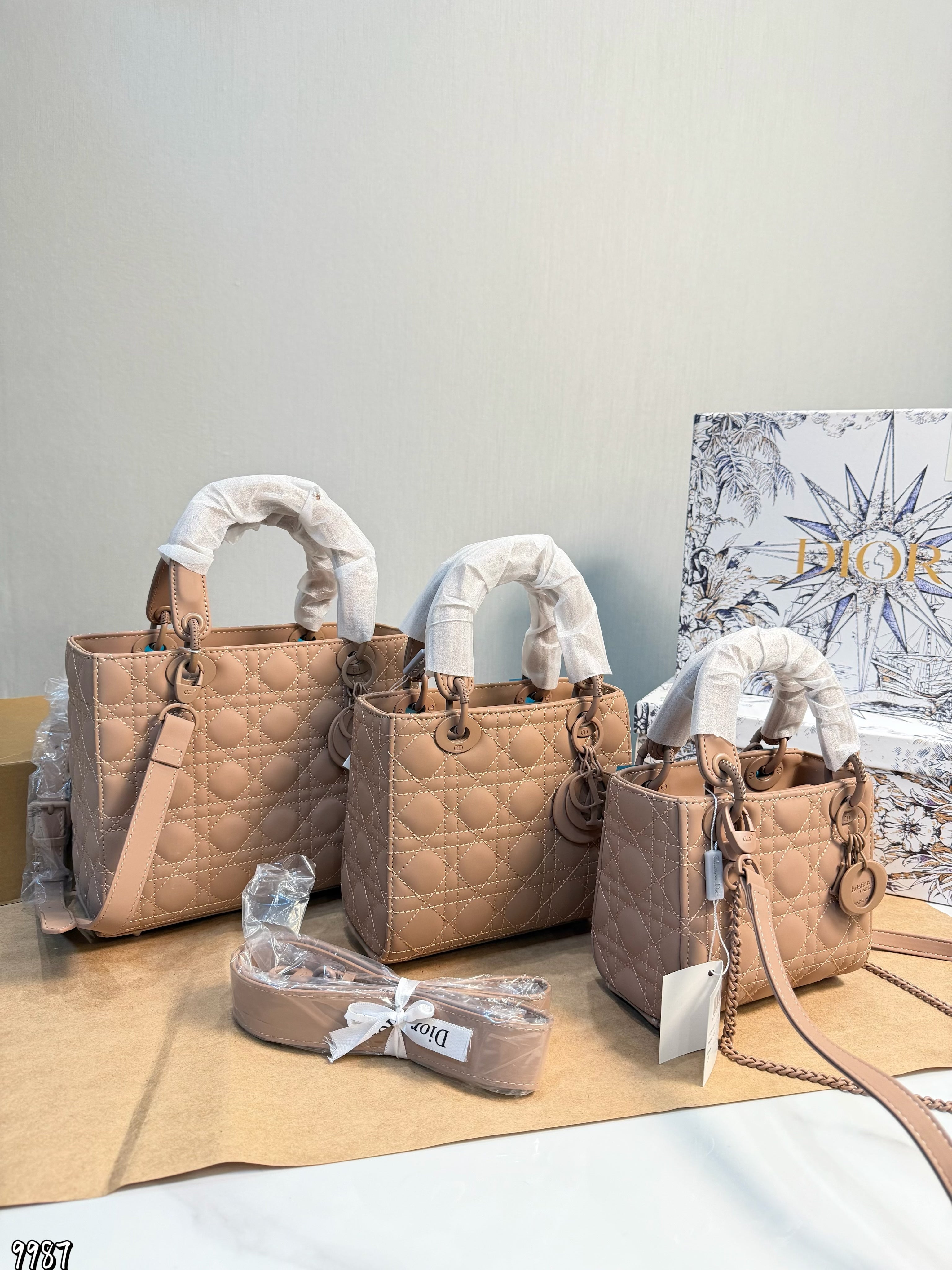 Simple and elegant Lady Dior bag