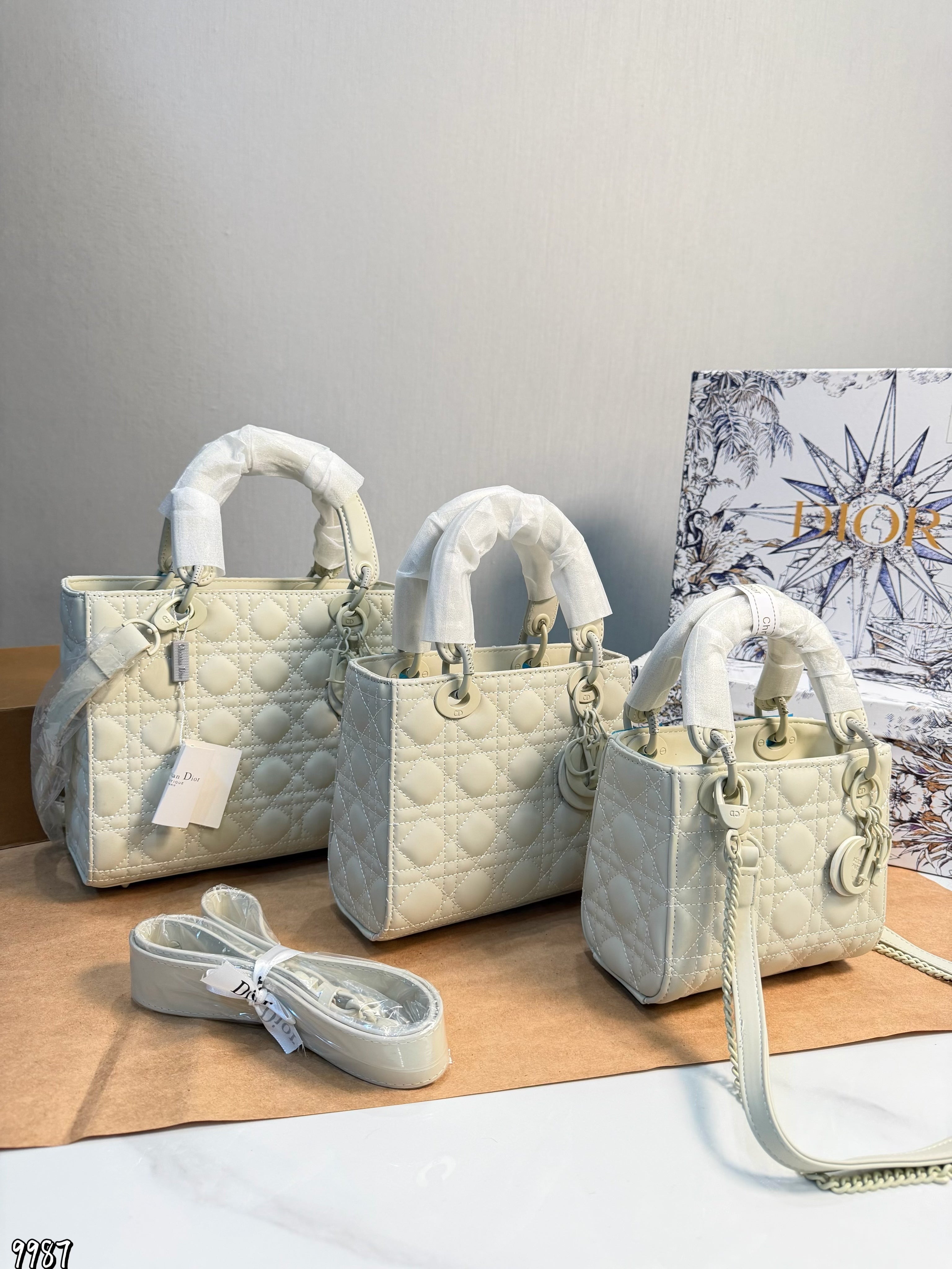 Simple and elegant Lady Dior bag