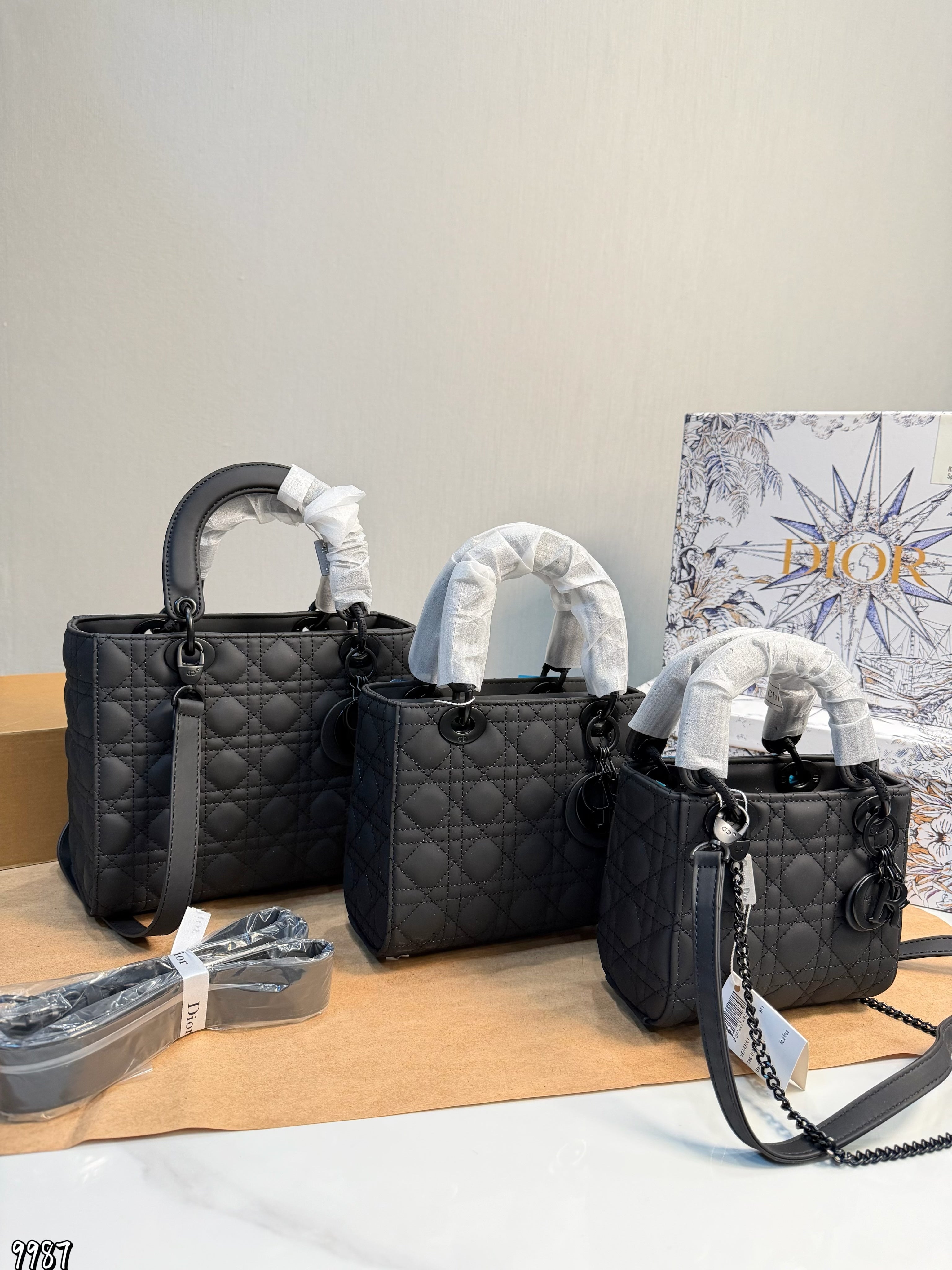 Simple and elegant Lady Dior bag