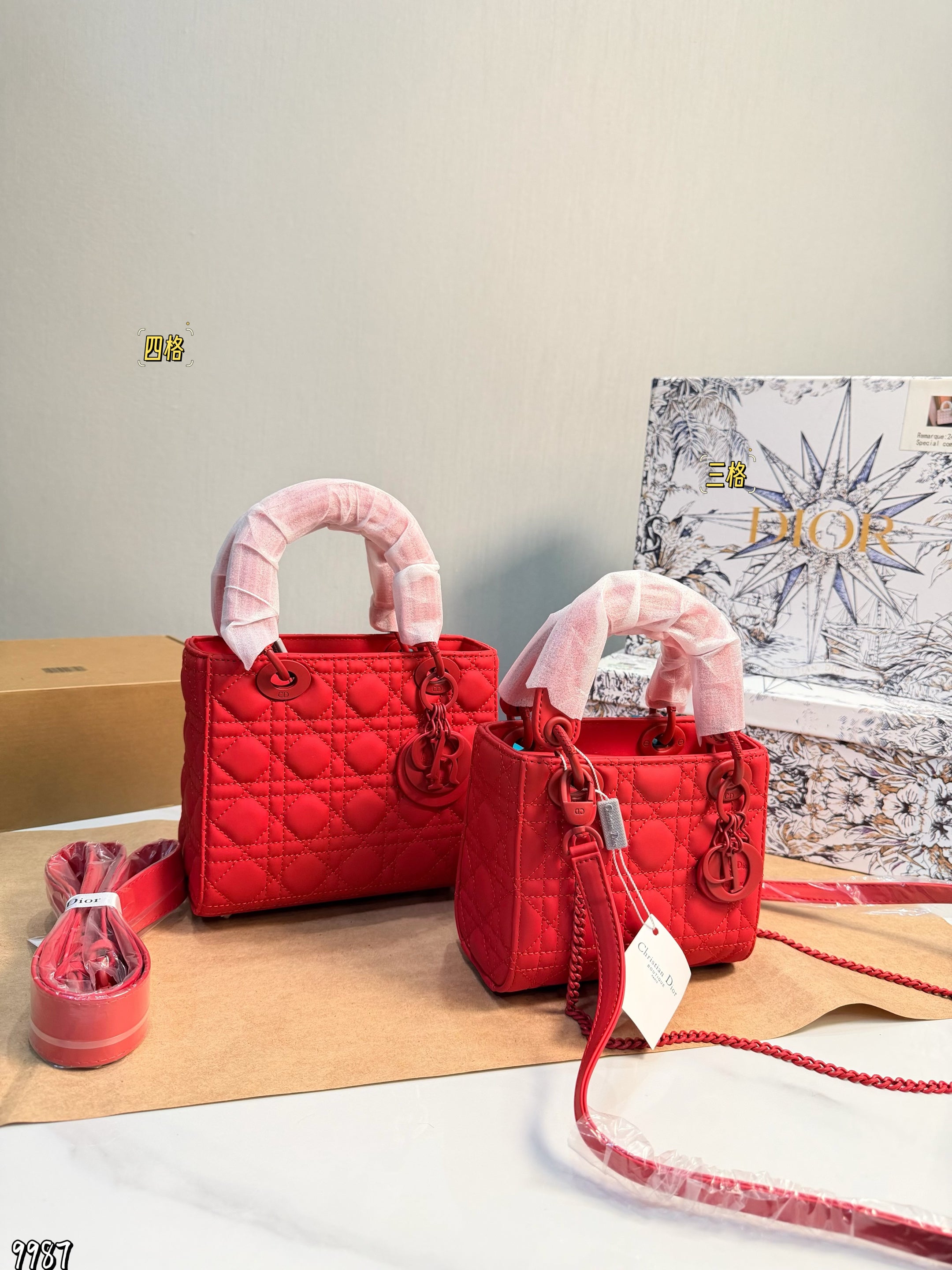 Simple and elegant Lady Dior bag