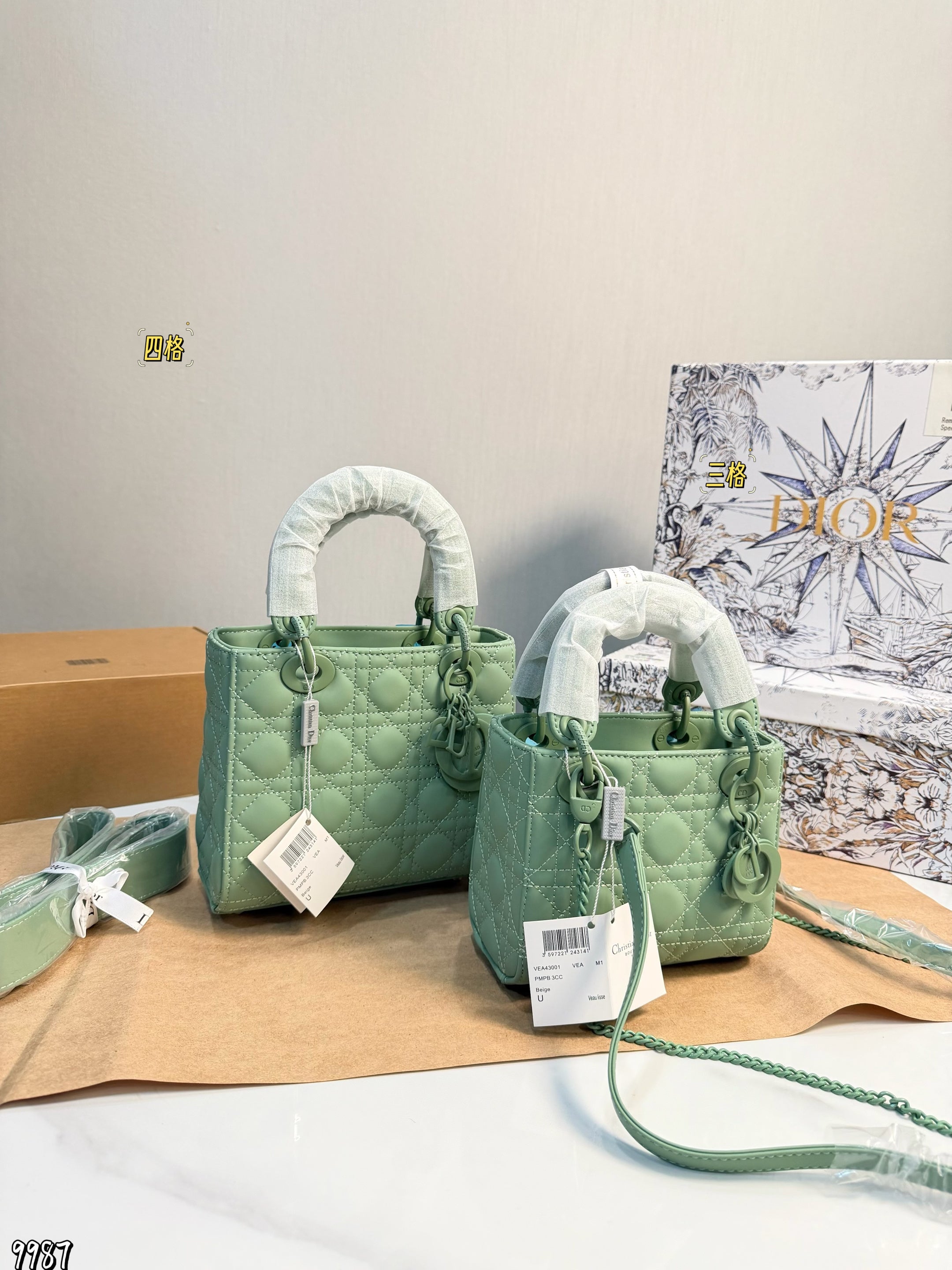 Simple and elegant Lady Dior bag