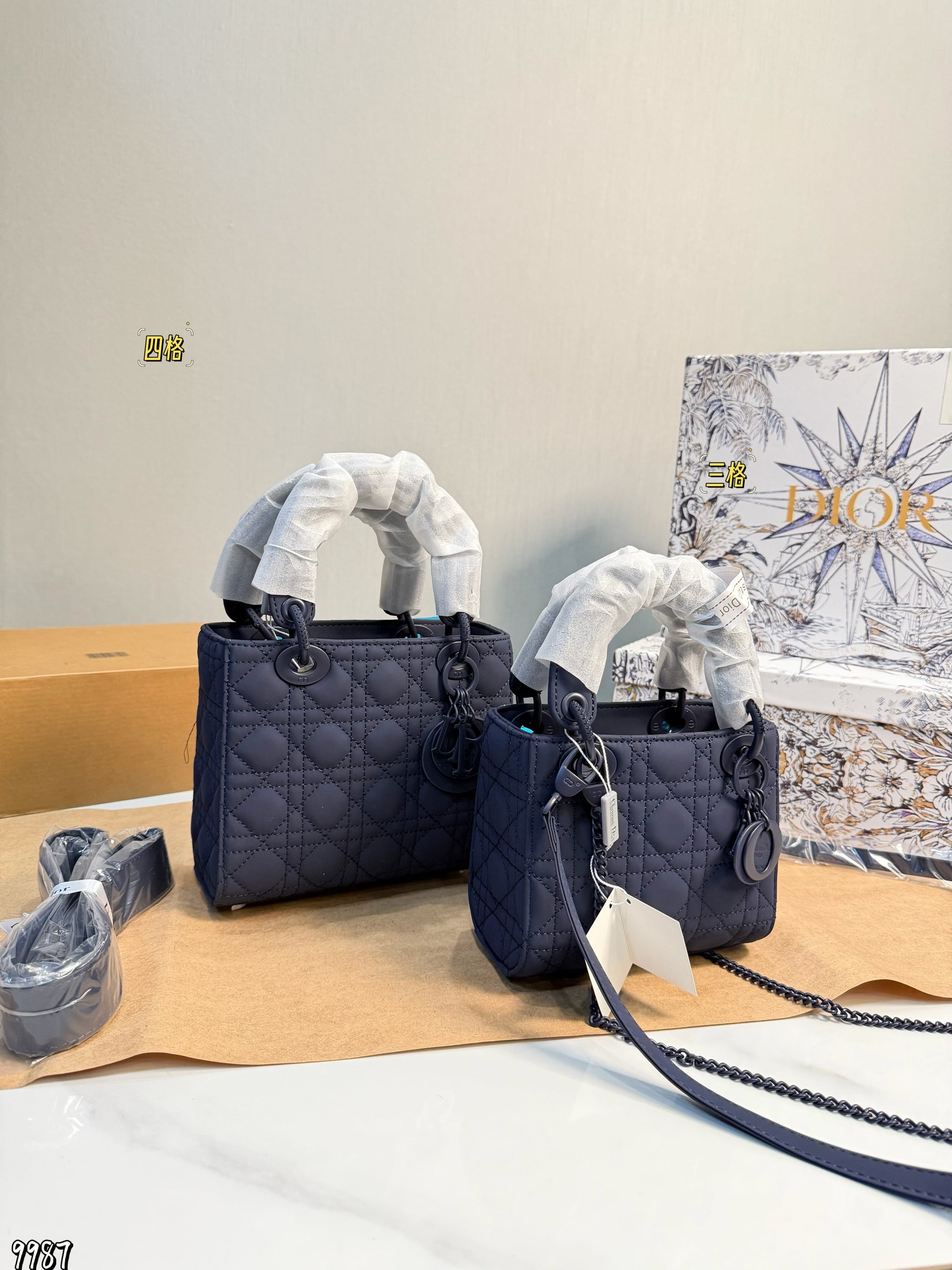 Simple and elegant Lady Dior bag
