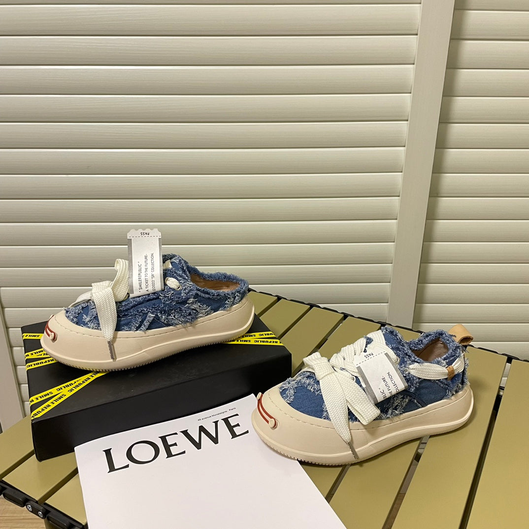 New couple's style platform canvas shoes