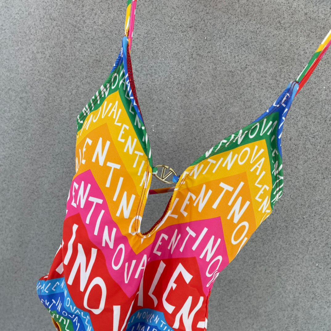 New stylish and trendy one-piece swimsuit