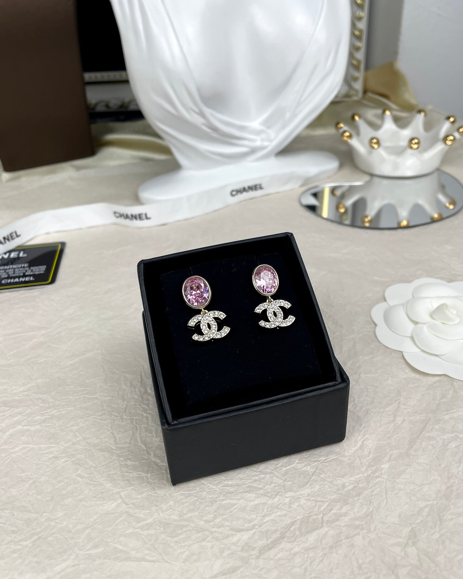 CH* New light gold pink diamond