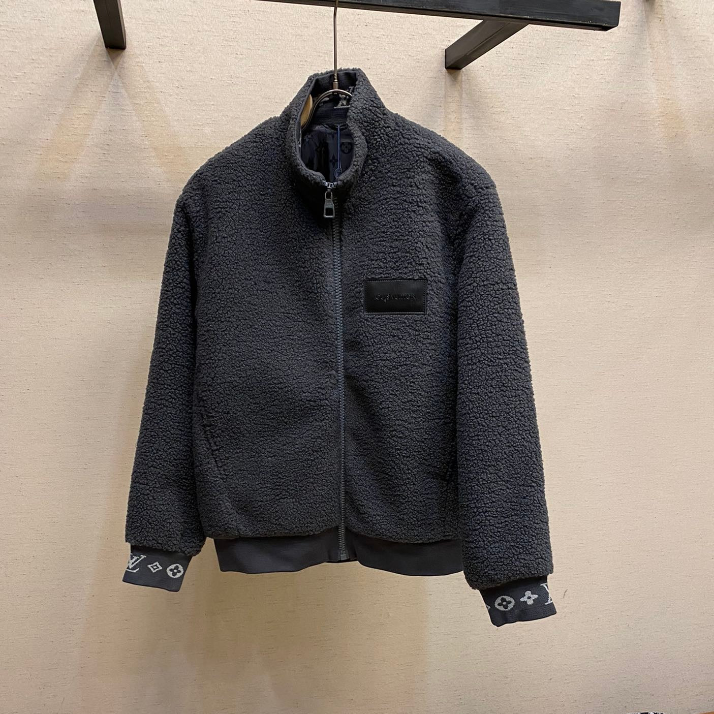 LO* suede belted jacket