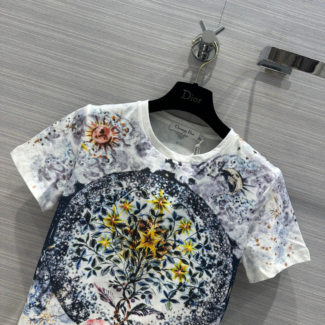 DI* 24 early spring printed T-shirt