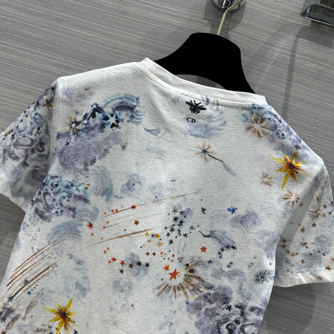 DI* 24 early spring printed T-shirt
