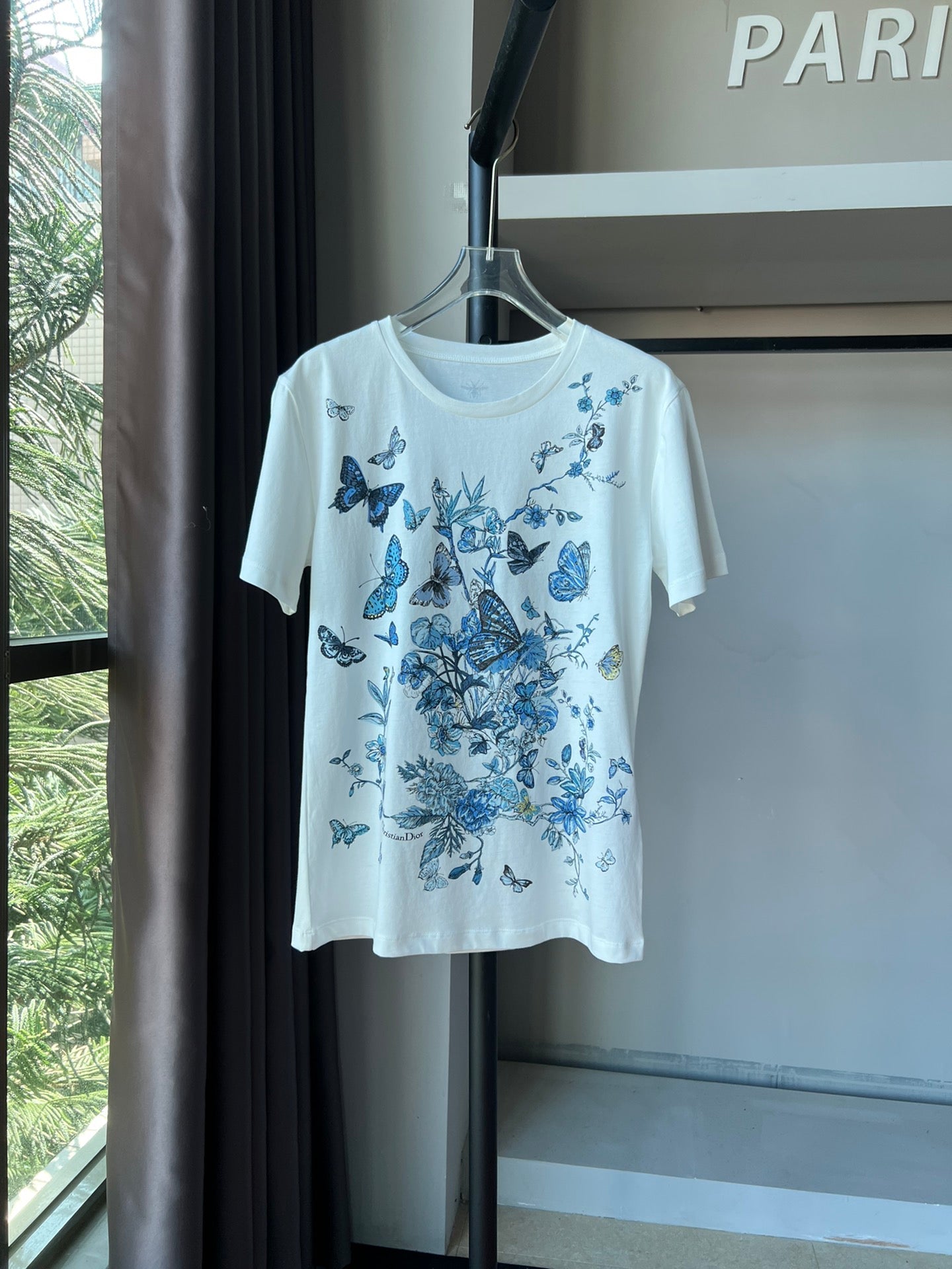 DI* 24 new butterfly print T-shirt