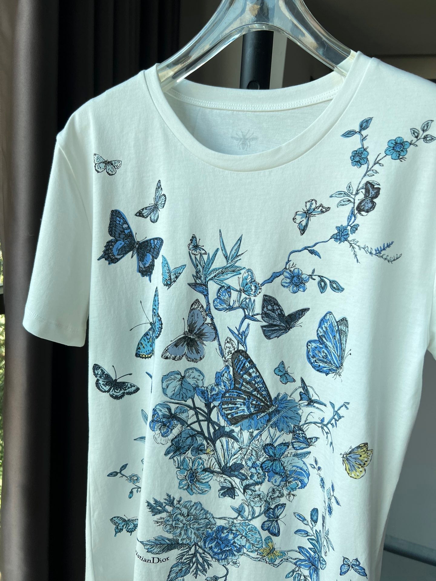 DI* 24 new butterfly print T-shirt