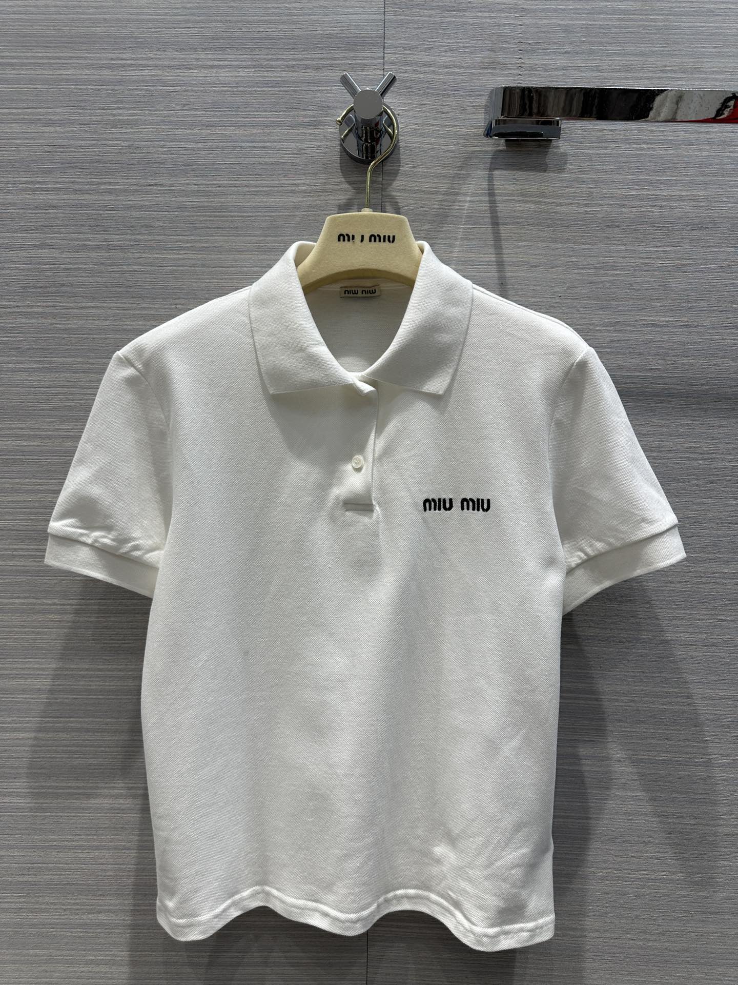 MI* 24 early spring embroidered POLO shirt