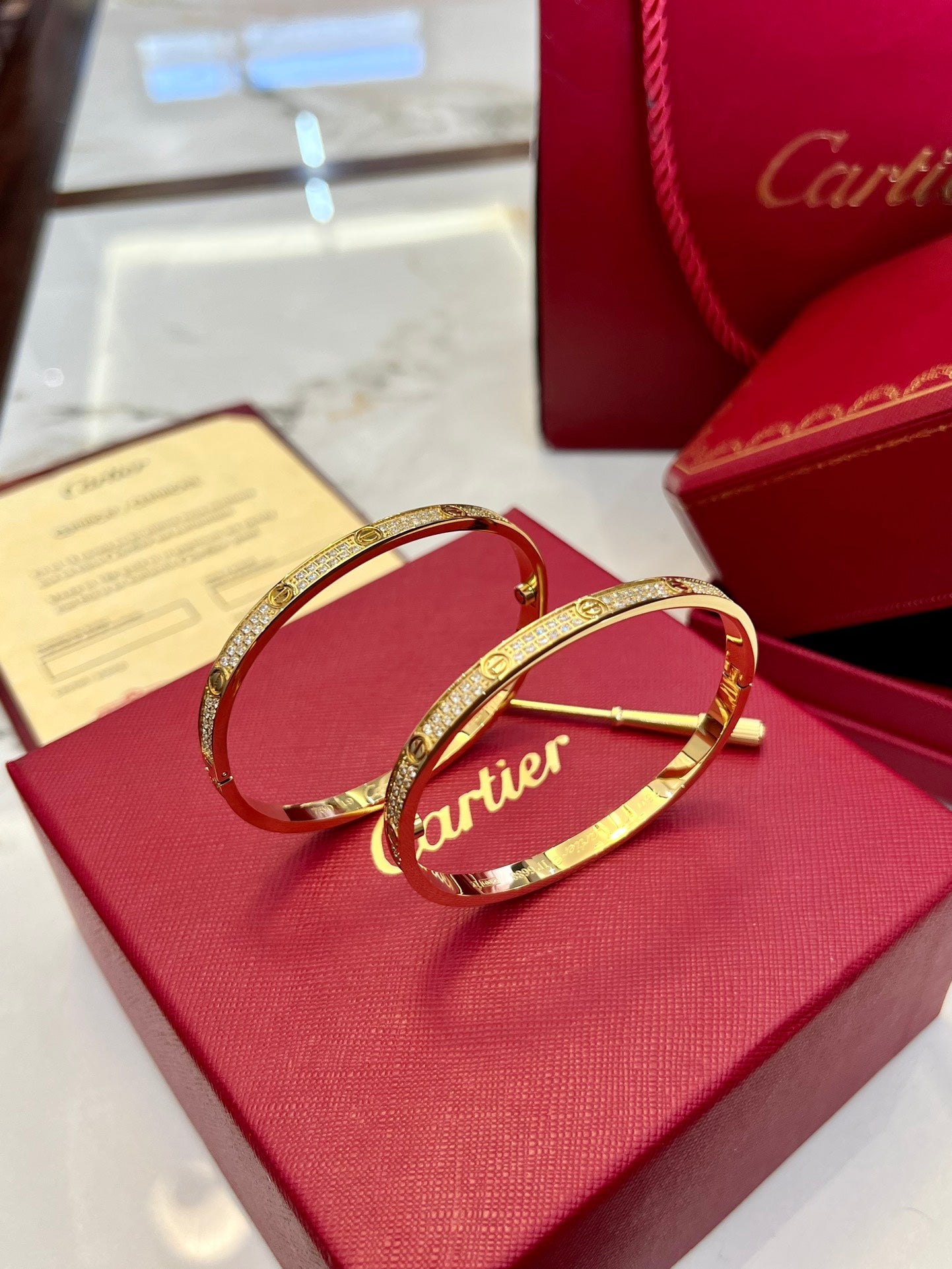 Carti* gypsophila bracelet (counter packaging)