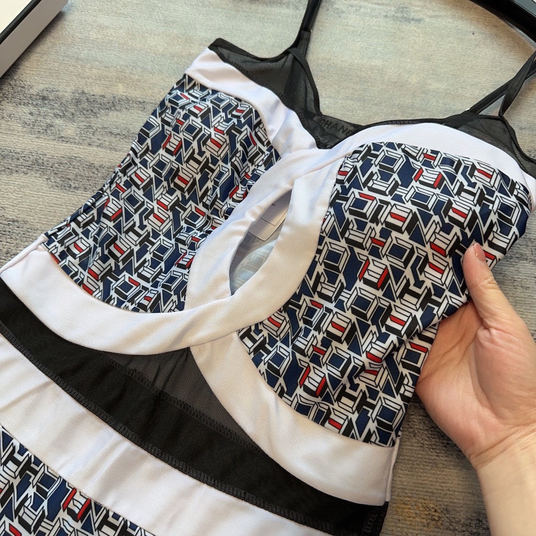 CHA* runway swimsuit