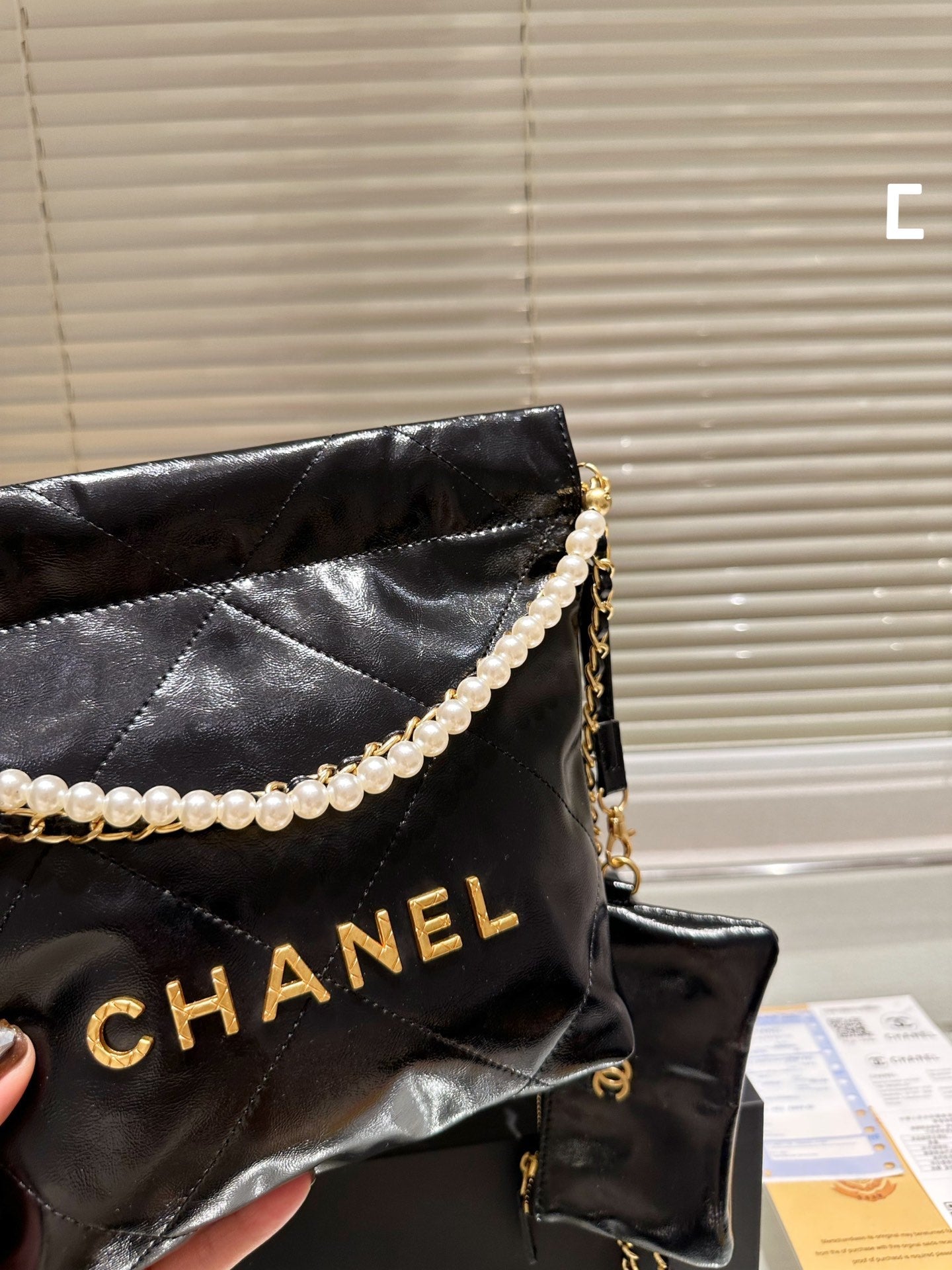 CHA* Pearl Chain Garbage Bag