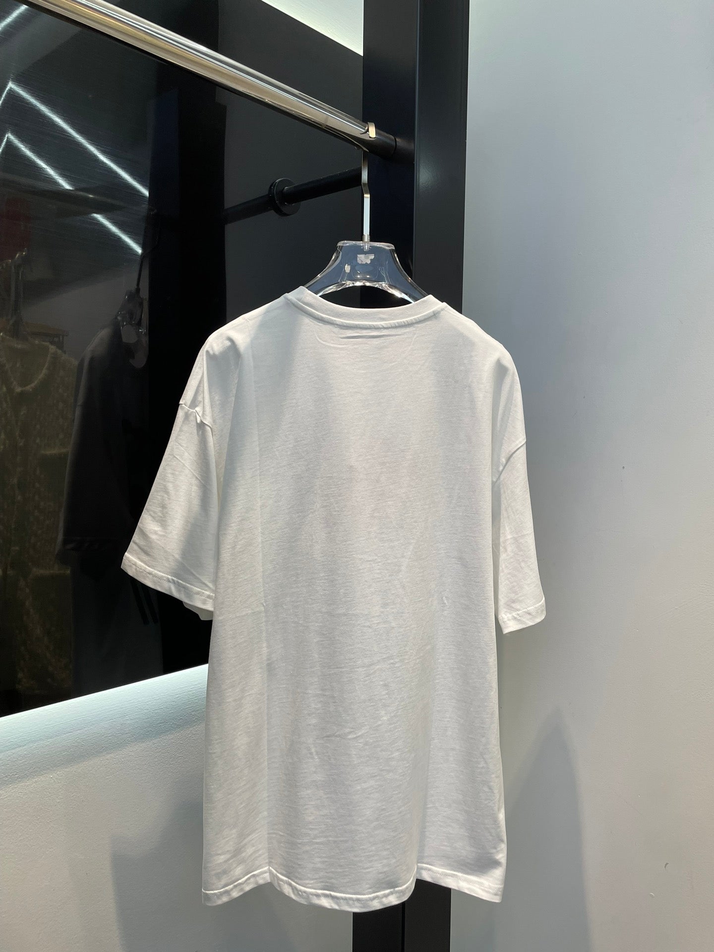 MIU* 24 printed short-sleeved T-shirt