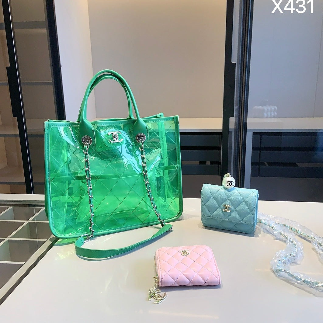 CHAN* Tote bag combination bag