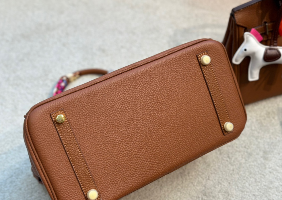 First layer cowhide leather platinum bag