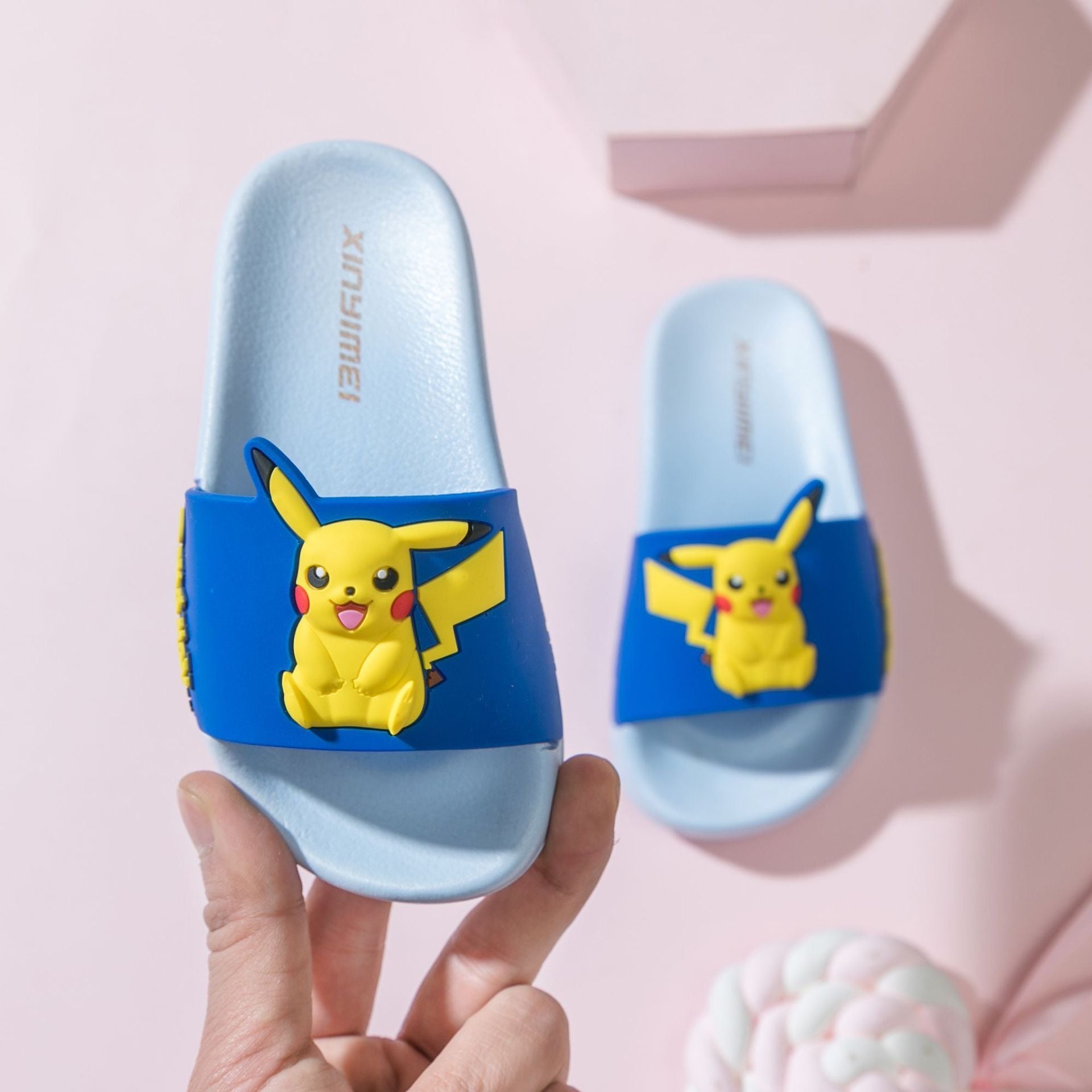 Pikachu slippers - so soft