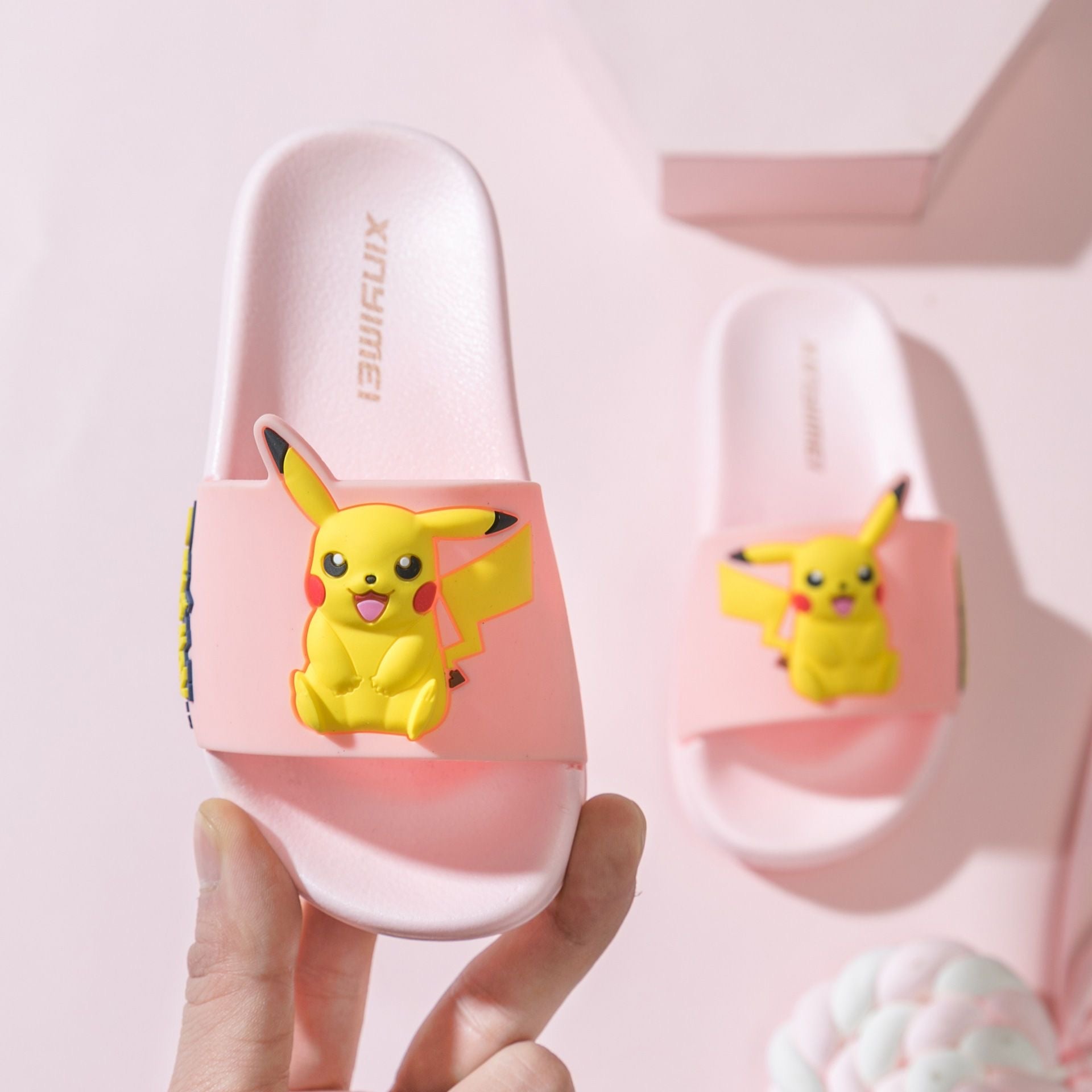 Pikachu slippers - so soft