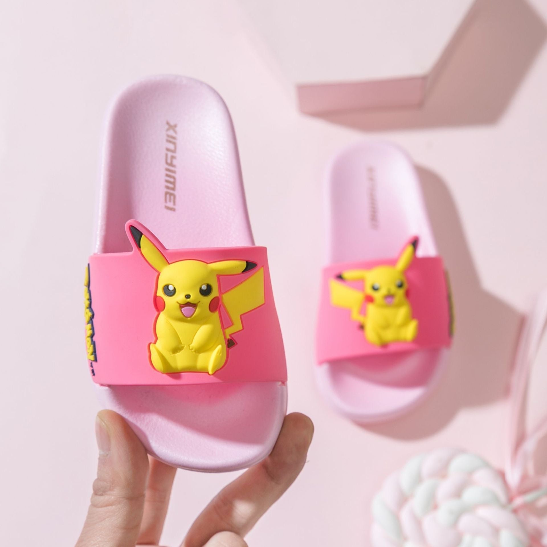 Pikachu slippers - so soft