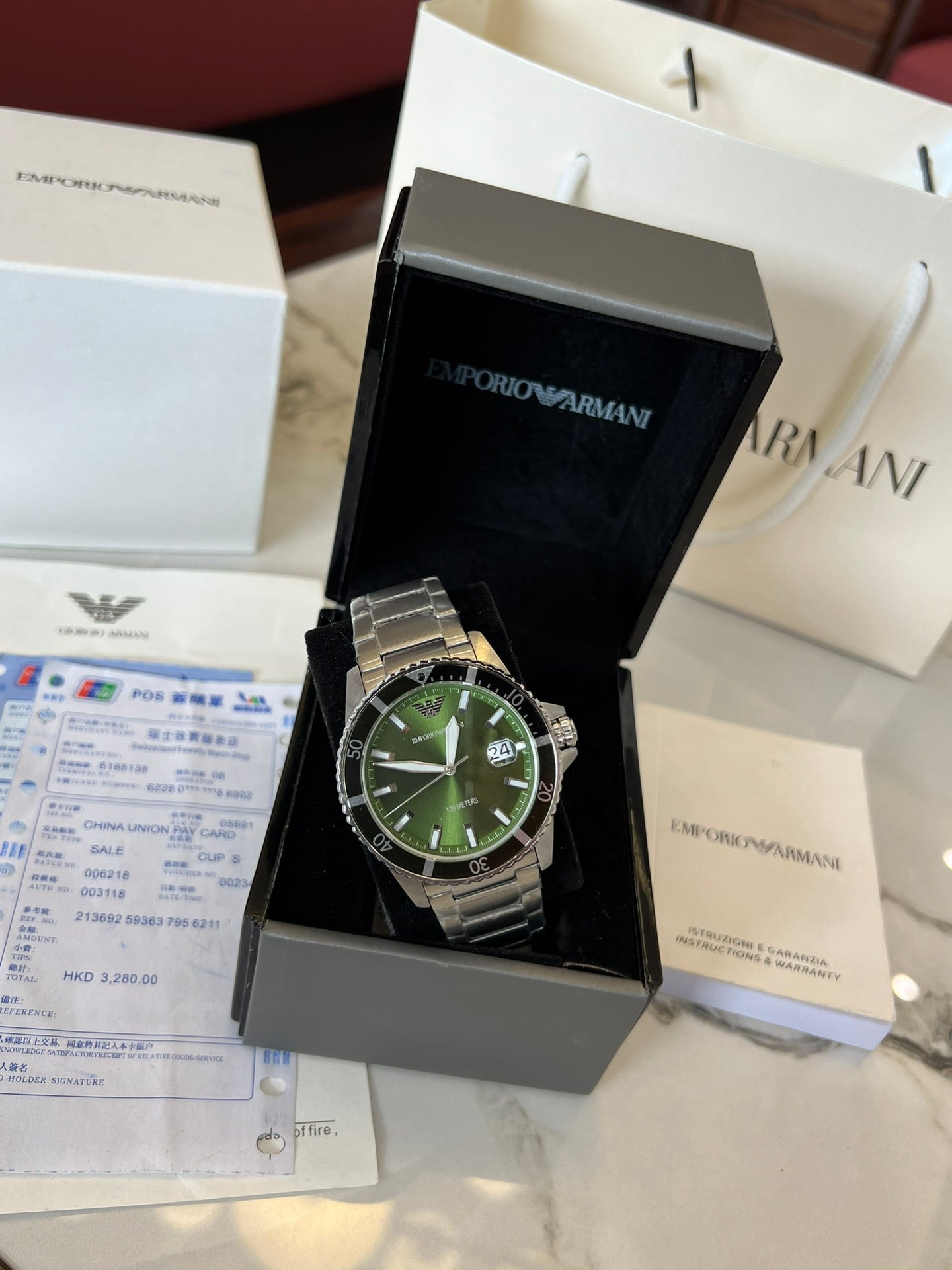 New A  watches