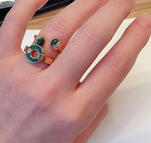 B   new Roman diamond ring