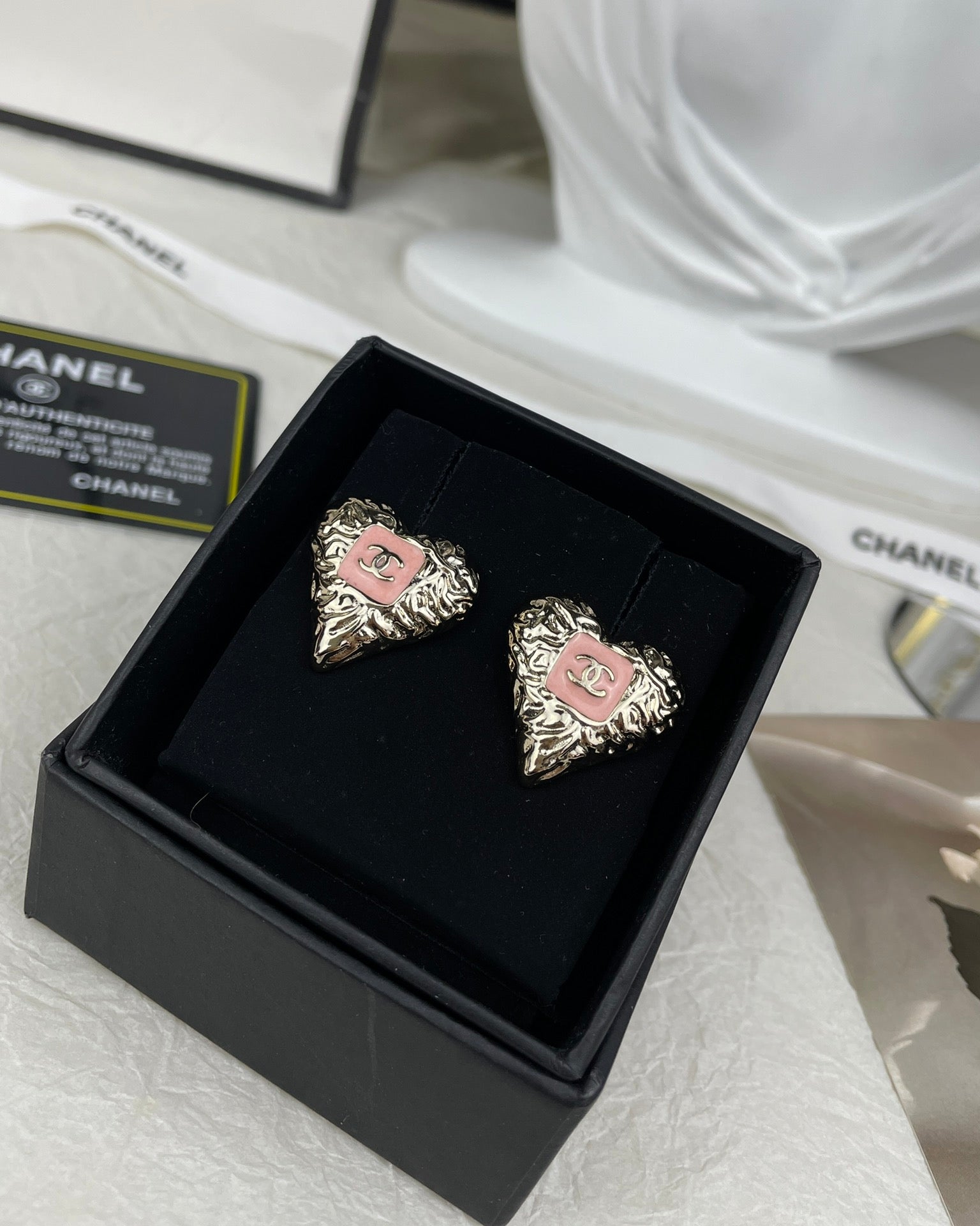 C  new love series earrings