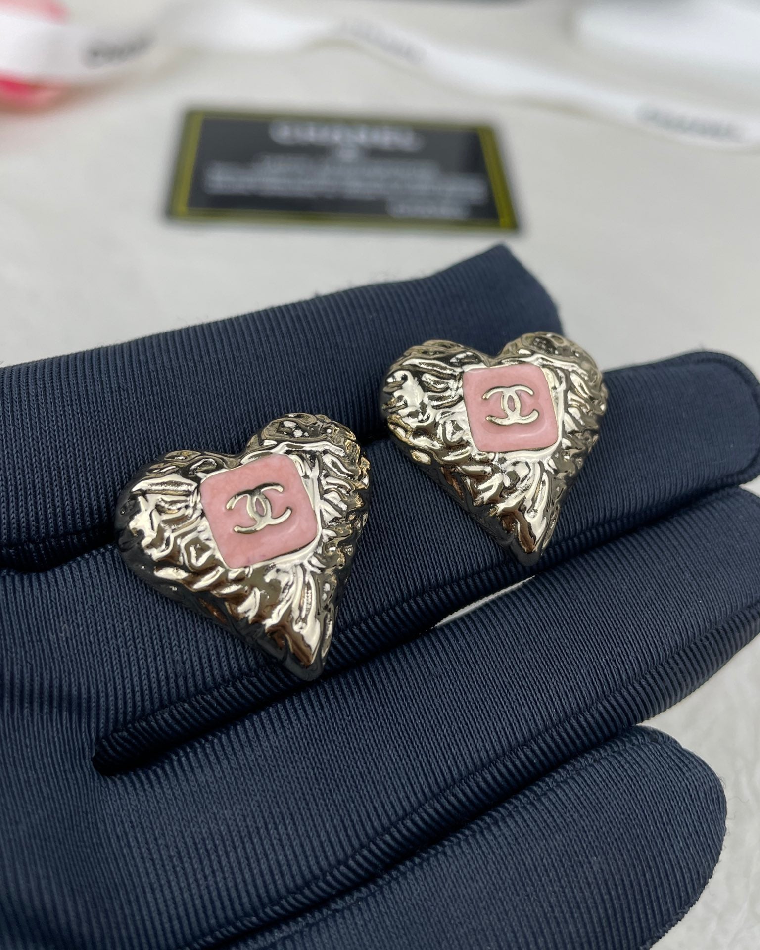 C  new love series earrings