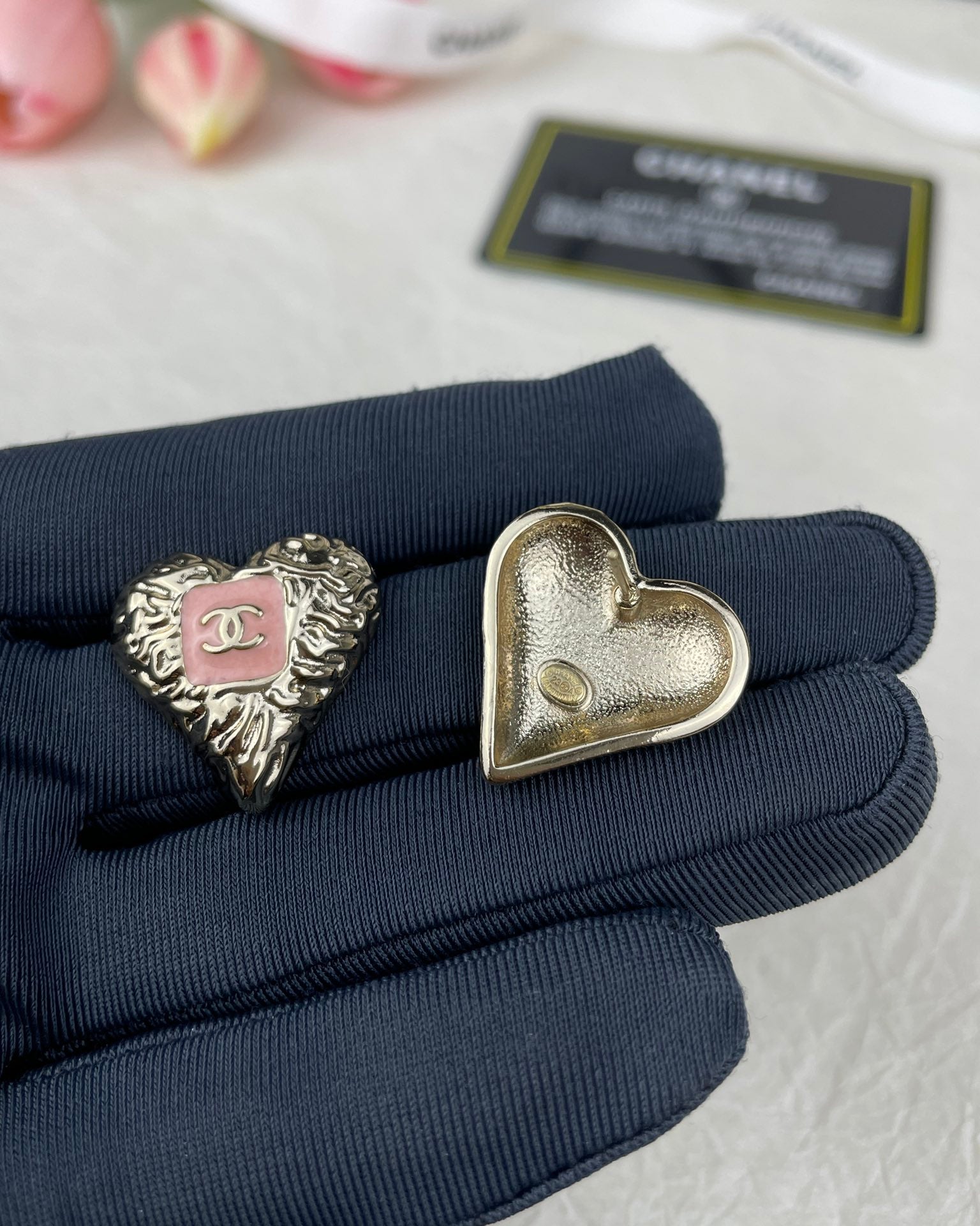 C  new love series earrings