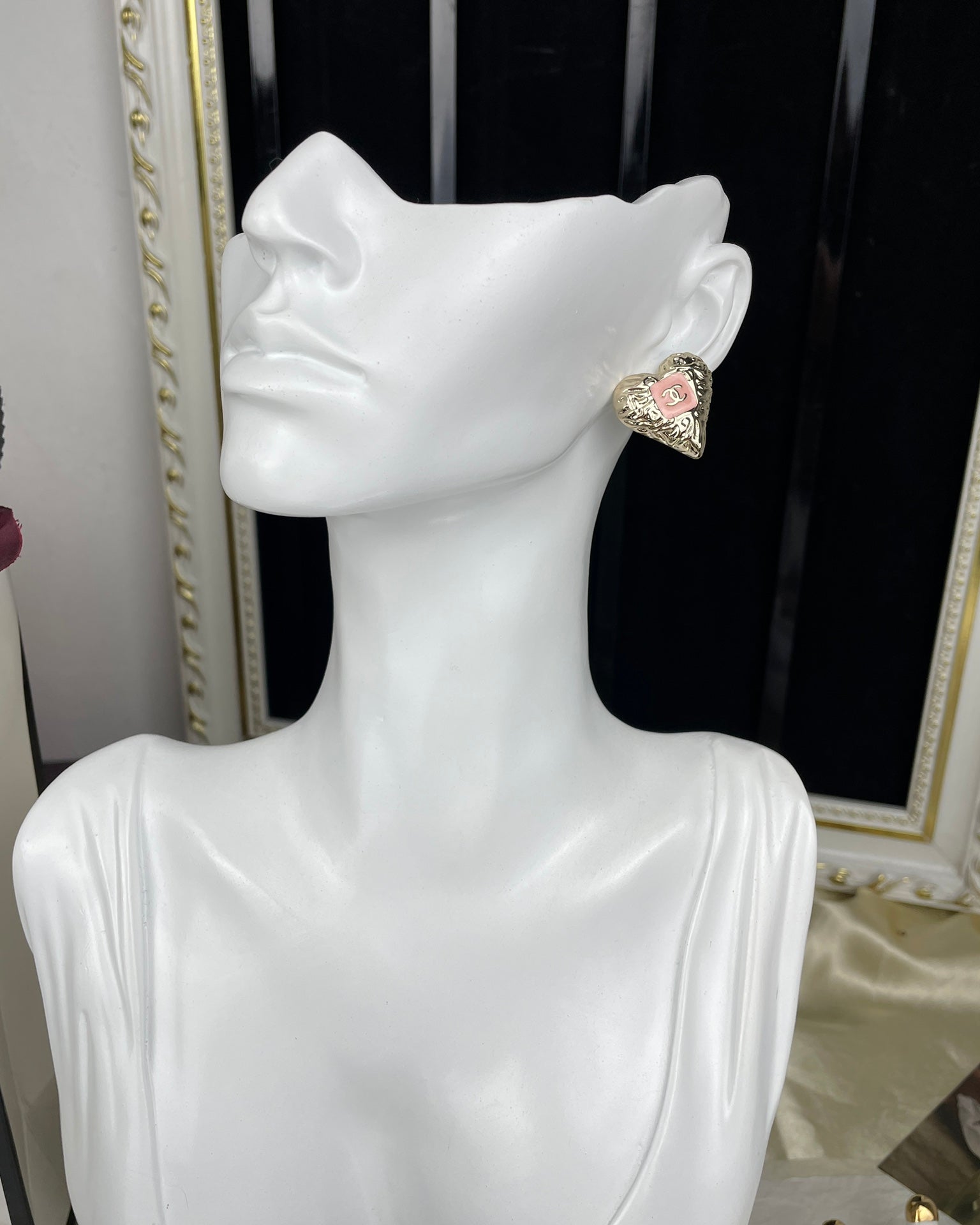 C  new love series earrings