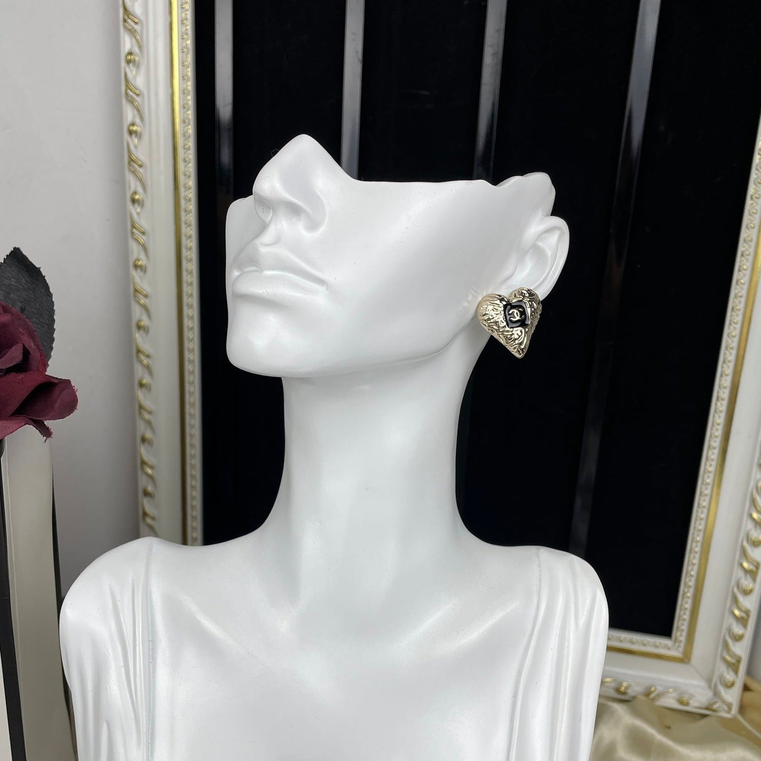 C  new love series earrings