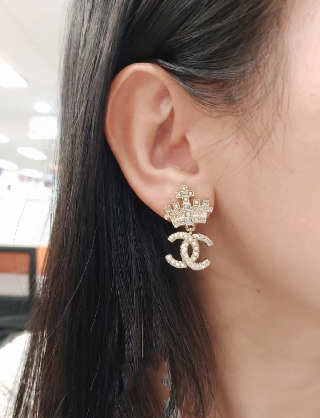 C  new earrings