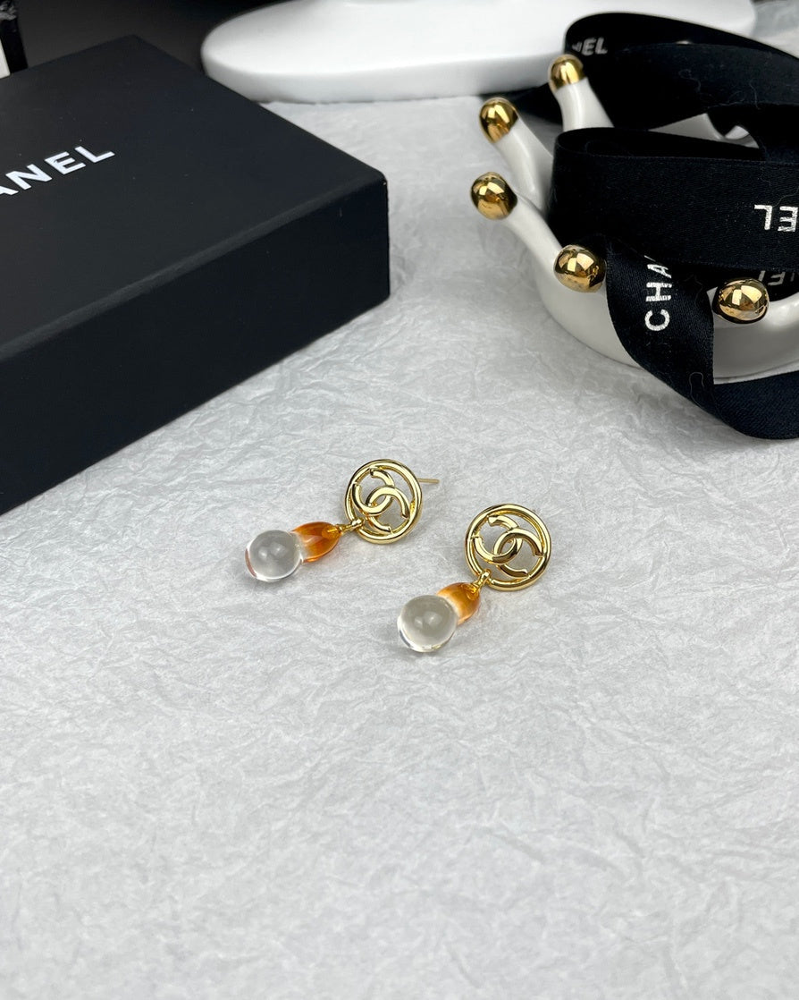 C  new gourd pendant earrings