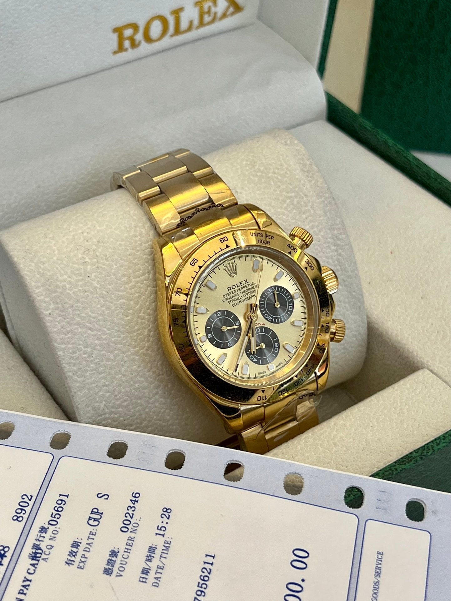 The classic Daytona hot model has arrived: top imported 316 stainless steel safety buckle strap