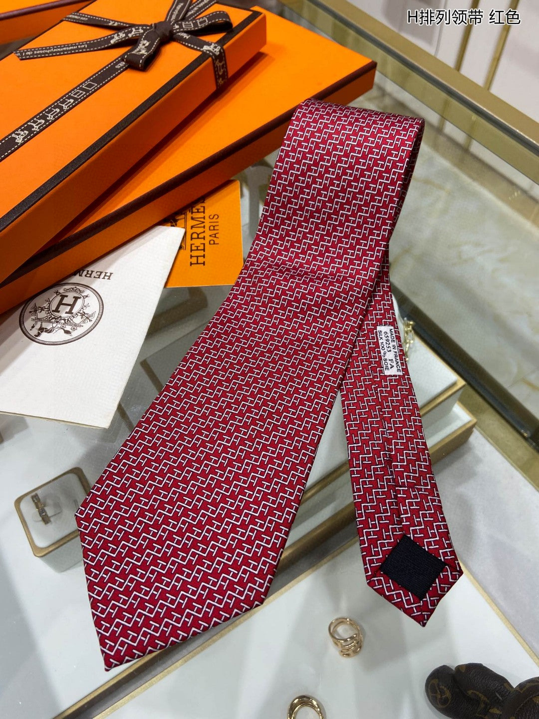 H new style tie for men