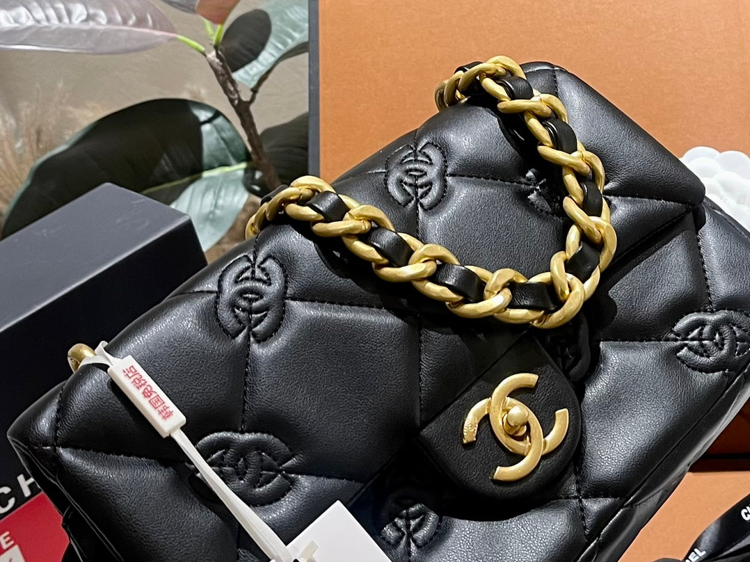 Camellia CH thick chain bag