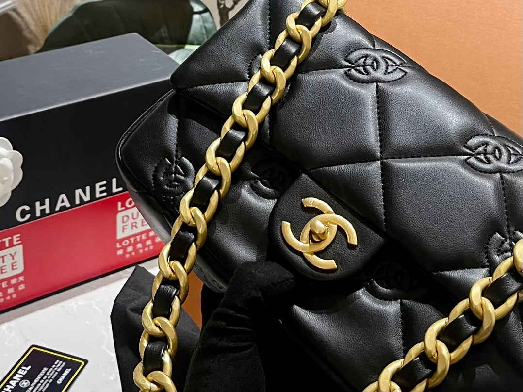 Camellia CH thick chain bag